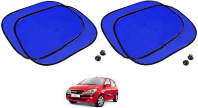 AuTO ADDiCT Side Window Sun Shade For Hyundai Getz(Blue)