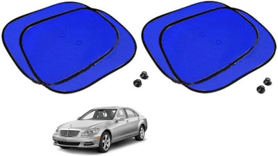 AuTO ADDiCT Side Window Sun Shade For Mercedes Benz S-Class(Blue)