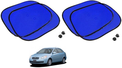 KOZDIKO Side Window Sun Shade For Hyundai Verna(Blue)