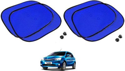 KOZDIKO Side Window Sun Shade For Toyota Etios Liva(Blue)