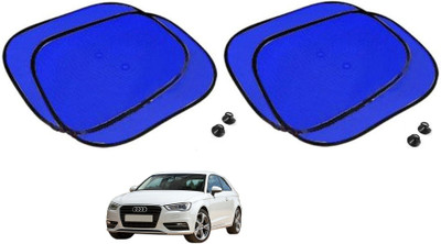 AuTO ADDiCT Side Window Sun Shade For Audi A3(Blue)