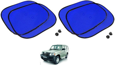 AuTO ADDiCT Side Window Sun Shade For Mahindra Scorpio(Blue)