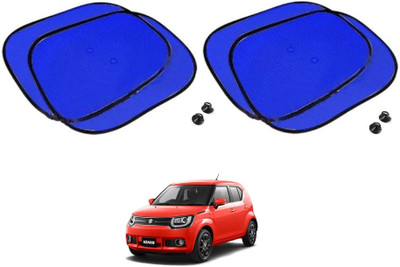 AuTO ADDiCT Side Window Sun Shade For Maruti Suzuki Ignis(Blue)