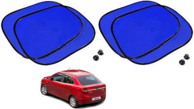 AuTO ADDiCT Side Window Sun Shade For Ford Aspire(Blue)