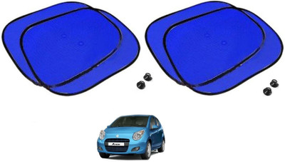 AuTO ADDiCT Side Window Sun Shade For Maruti Suzuki A-Star(Blue)