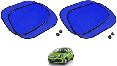 AuTO ADDiCT Side Window Sun Shade For Honda Brio(Blue)