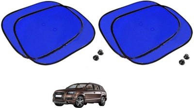 AuTO ADDiCT Side Window Sun Shade For Audi Q7(Blue)