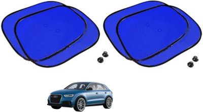 AuTO ADDiCT Side Window Sun Shade For Audi Q3(Blue)