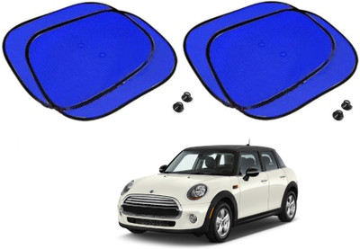 AuTO ADDiCT Side Window Sun Shade For Mini Cooper(Blue)