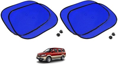 AuTO ADDiCT Side Window Sun Shade For Chevrolet Tavera(Blue)