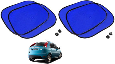 AuTO ADDiCT Side Window Sun Shade For Mahindra Verito Vibe(Blue)