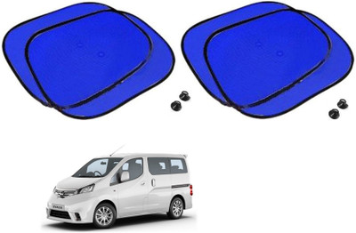 AuTO ADDiCT Side Window Sun Shade For Nissan Evalia(Blue)