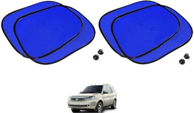 AuTO ADDiCT Side Window Sun Shade For Tata Safari Storme(Blue)