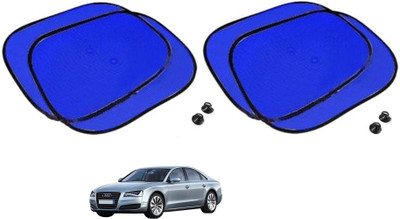 AuTO ADDiCT Side Window Sun Shade For Audi A8(Blue)