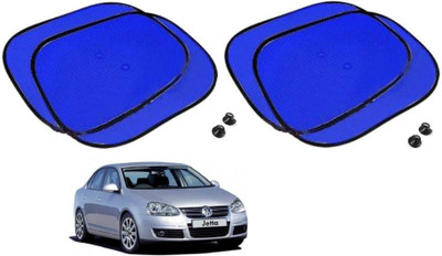 AuTO ADDiCT Side Window Sun Shade For Volkswagen Jetta(Blue)