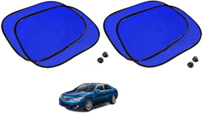 AuTO ADDiCT Side Window Sun Shade For Toyota Camry(Blue)