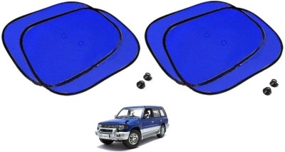 AuTO ADDiCT Side Window Sun Shade For Mitsubishi Pajero(Blue)