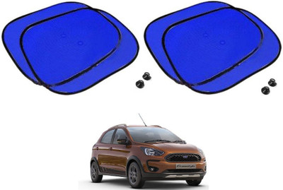 AuTO ADDiCT Side Window Sun Shade For Ford Siena(Blue)