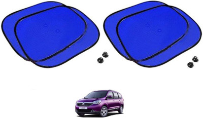 AuTO ADDiCT Side Window Sun Shade For Renault Lodgy(Blue)