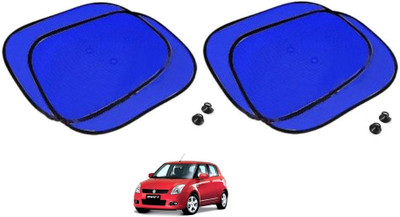 AuTO ADDiCT Side Window Sun Shade For Maruti Suzuki Swift(Blue)