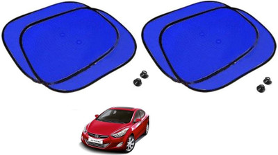 AuTO ADDiCT Side Window Sun Shade For Hyundai Elantra(Blue)