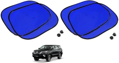 AuTO ADDiCT Side Window Sun Shade For Toyota New Fortuner(Blue)