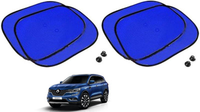 AuTO ADDiCT Side Window Sun Shade For Renault Koleos(Blue)