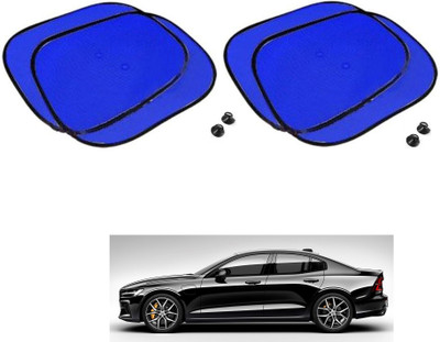 AuTO ADDiCT Side Window Sun Shade For Volvo S60(Blue)