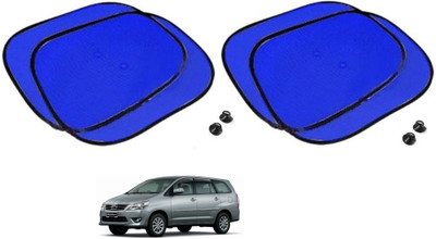AuTO ADDiCT Side Window Sun Shade For Toyota Innova(Blue)