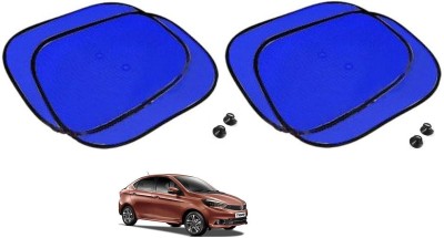 AuTO ADDiCT Side Window Sun Shade For Tata Tigor(Blue)