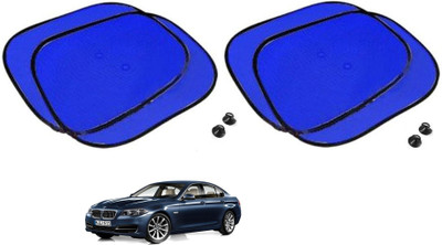 AuTO ADDiCT Side Window Sun Shade For BMW 5 Series(Blue)