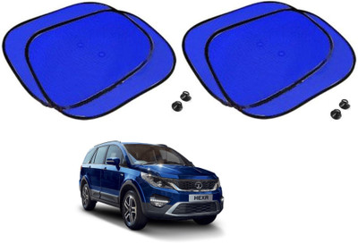 AuTO ADDiCT Side Window Sun Shade For Tata Hexa(Blue)