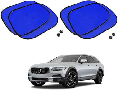 AuTO ADDiCT Side Window Sun Shade For Volvo V60(Blue)