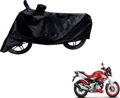 AutoRetail Two Wheeler Cover for Hero(CBZ Extreme, Black)