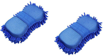 jamunesh Combo set Quality washing duster Wet and Dry Duster Regular Sponge(Pack of 2)