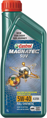 Castrol MAGNATEC SUV 5W-40 Full Synthetic Engine Oil for Petrol, CNG and Diesel SUVs Full-Synthetic Engine Oil(1 L)
