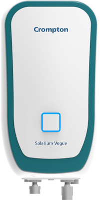 Crompton AIWH-3LSOLVOG3KW5Y Solarium Vogue 3 L Instant Water Geyser(White, Turquoise Blue)