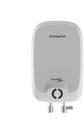 Crompton 3 L Instant Water Geyser (AIWH-3LRPIDJT3KW5Y Rapid Jet, White)