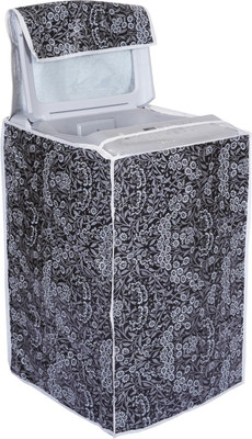 Fab Genie Top Loading Washing Machine  Cover(Width: 54 cm, Black,Grey)