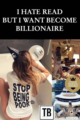 I hate read but i want become billionaire(English, Paperback, Tresor Bapre)