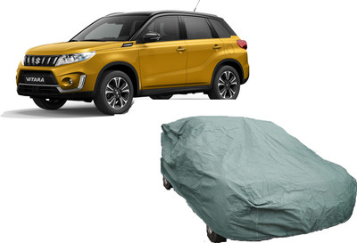 ANLOPE Car Cover For Maruti Suzuki Grand Vitara (Without Mirror Pockets)(Green)