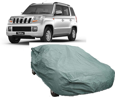 ANLOPE Car Cover For Mahindra TUV300 (Without Mirror Pockets)(Green)