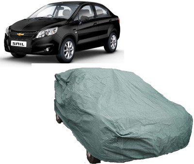 ANLOPE Car Cover For Chevrolet Sail UVA (Without Mirror Pockets)(Green)