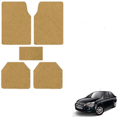 AuTO ADDiCT PVC Standard Mat For  Ford Fiesta Old(Beige)