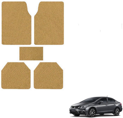 AuTO ADDiCT PVC Standard Mat For  Honda Civic(Beige)