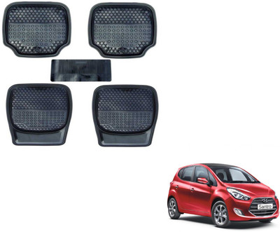 MOCKHE PVC (Polyvinyl Chloride), Plastic Standard Mat For  Hyundai Santro(Black)