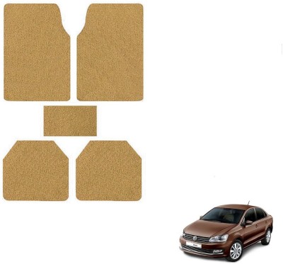 AuTO ADDiCT PVC Standard Mat For  Volkswagen Vento(Beige)