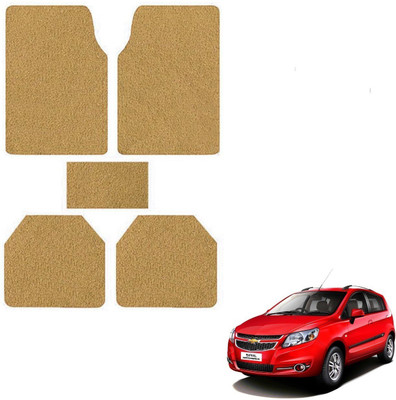 AuTO ADDiCT PVC Standard Mat For  Chevrolet Sail Hatchback(Beige)