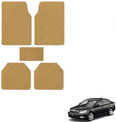 AuTO ADDiCT PVC Standard Mat For  Skoda Laura(Beige)