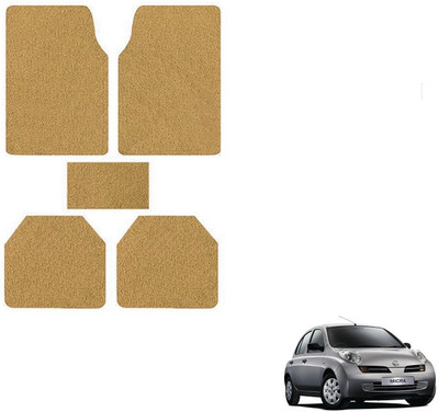 AuTO ADDiCT PVC Standard Mat For  Nissan Micra(Beige)